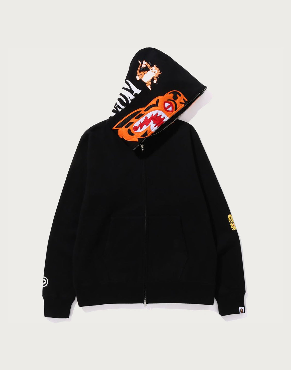 TIGER FULL ZIP HOODIE MENS
