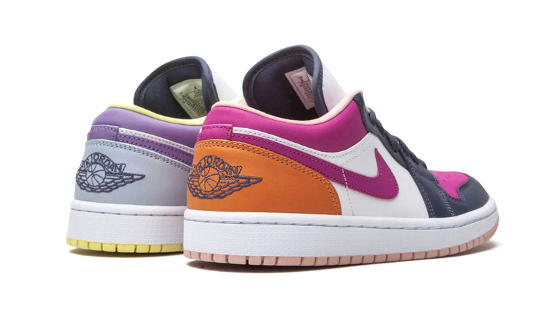 Air Jordan 1 Low SE WMNS 'Mismatched Purple/Magenta'