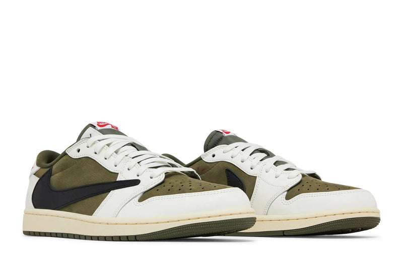 Travis Scott x Air Jordan 1 Low OG SP 'Reverse Olive / Medium Olive'