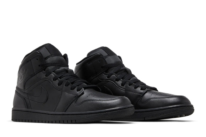 Air Jordan 1 Mid 'Triple Black' 2022