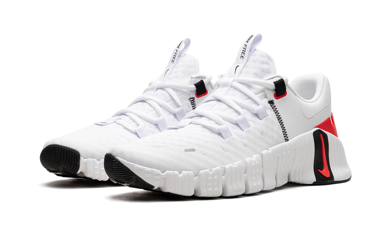 Nike Free Metcon 5 'White Bright Crimson'