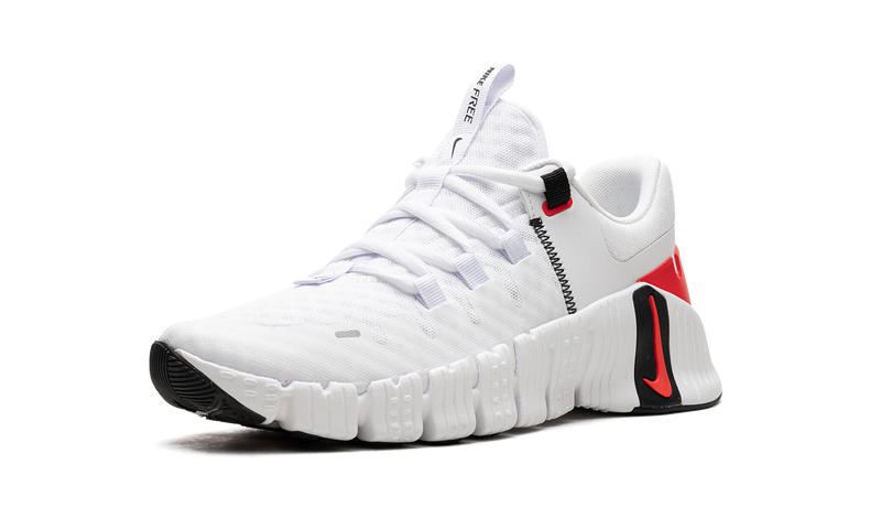 Nike Free Metcon 5 'White Bright Crimson'
