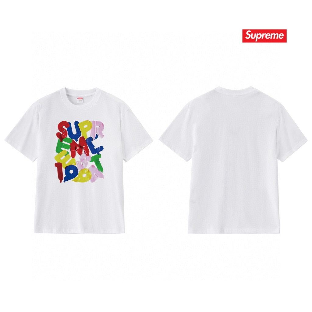 Supreme Colorful Letter Graphic T-Shirt